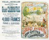 French carnival flyer